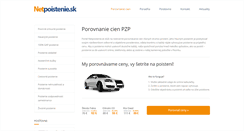 Desktop Screenshot of netpoistenie.sk
