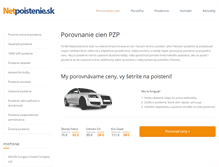 Tablet Screenshot of netpoistenie.sk